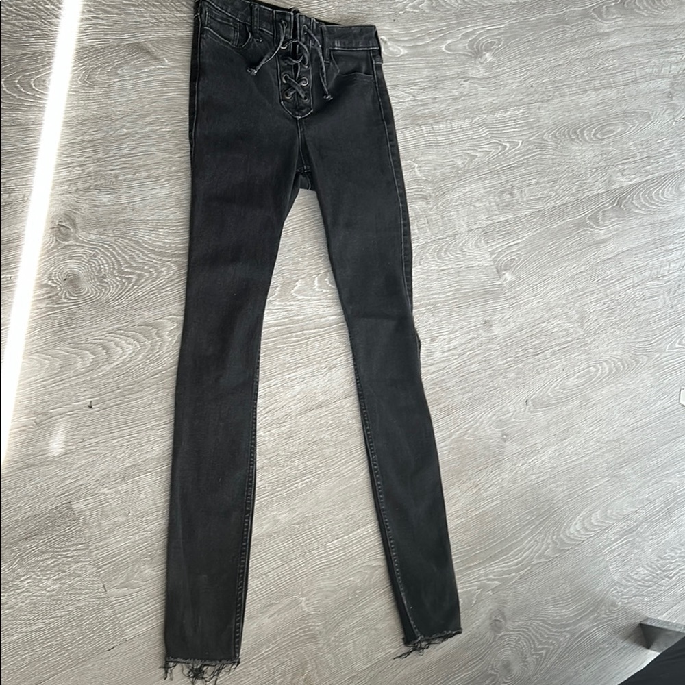Hollister Black Skinny Jeans with Stretch